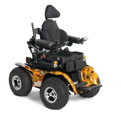 Extreme X8 elektrisk rullestol for barn!