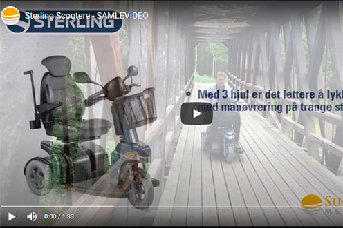 Elite² Plus tar seg frem i snø