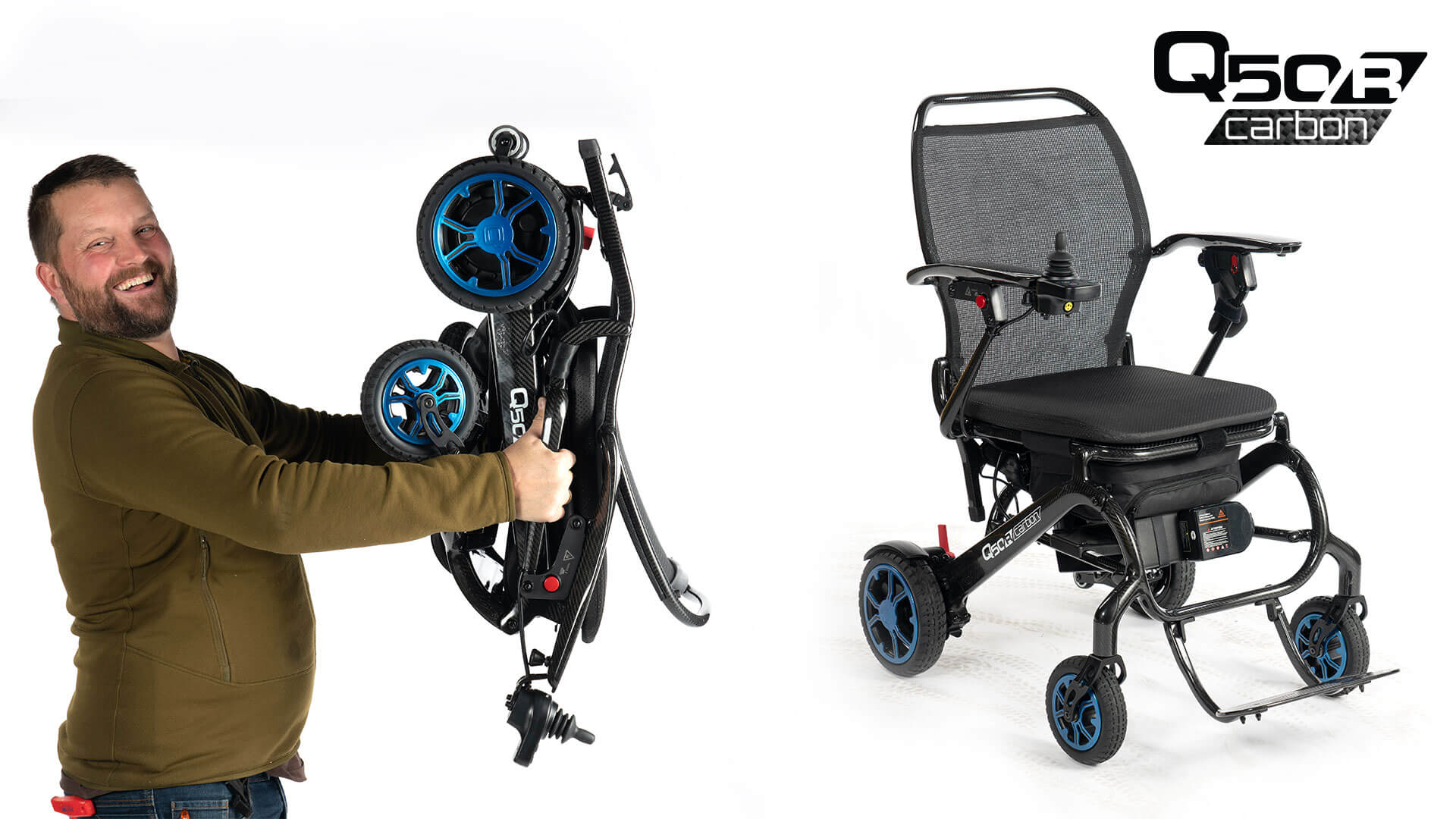 Endelig! En elektrisk rullestol som veier 14,6kg!