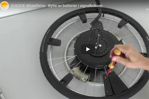 WheelDrive - Bytte av batterier i signalboksen
