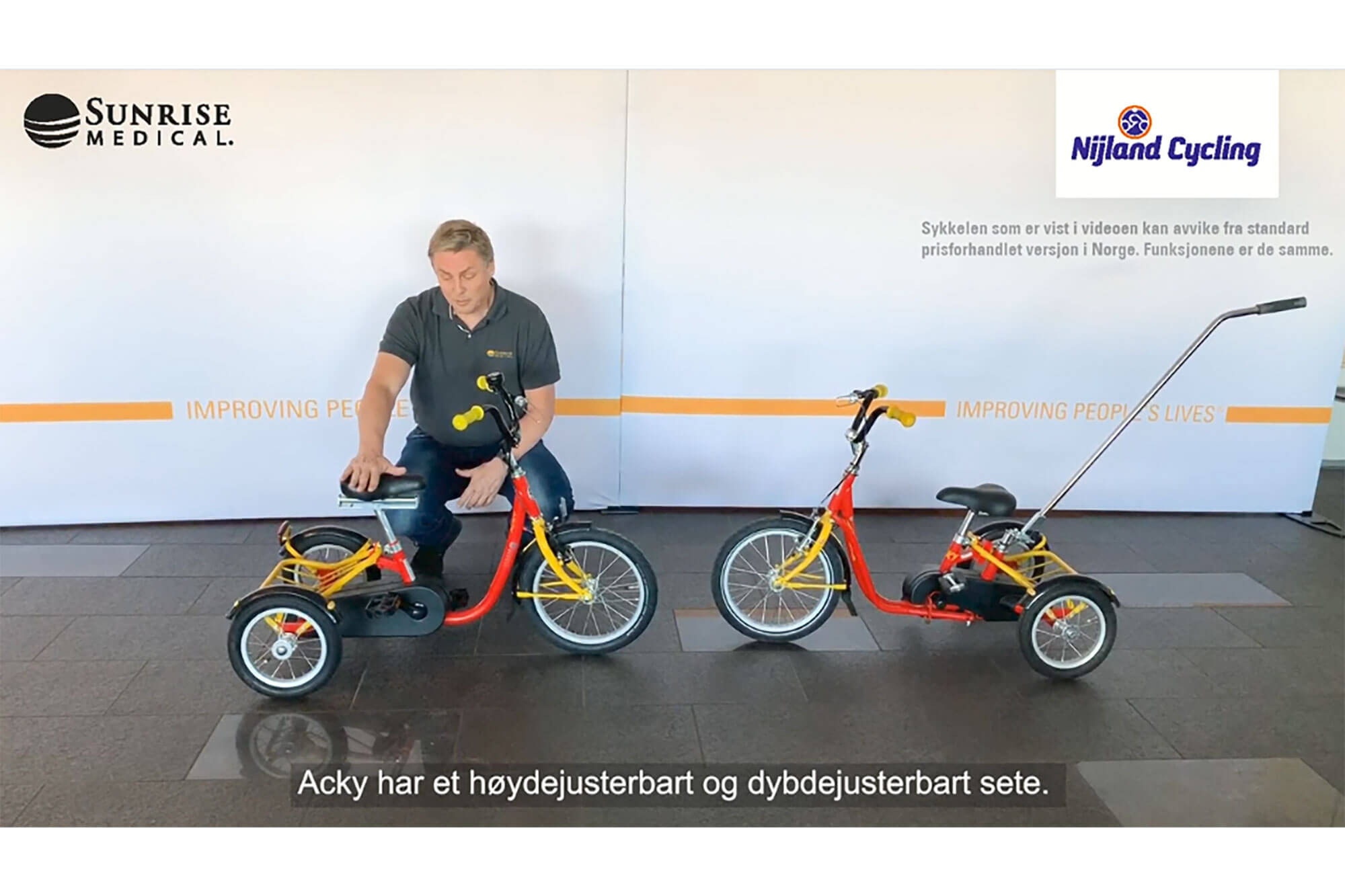 Introduksjon til Acky, Acky LS og Acky E